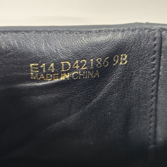 Cole Haan Womens Black Chesney Leather Zip Block Heel Ankle Booties Size 9 US - Picture 9 of 11